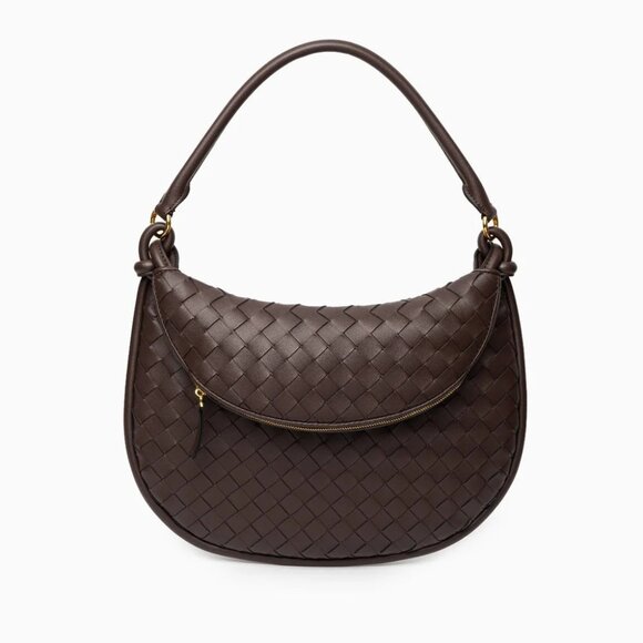Verano Hill Adele Handbag – Brown Vegan Leather Tote – Lightweight - Picture 1 of 6